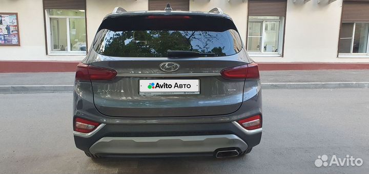 Hyundai Santa Fe 2.4 AT, 2019, 91 500 км