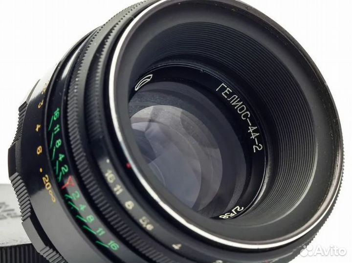 Объектив Гелиос-44-2 и переходник М42 для Canon