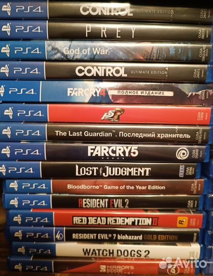 Игры для Sony PlayStation 4