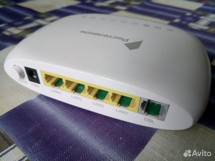 Wi-Fi роутер модем Ростелеком ZTE zxhn H108N