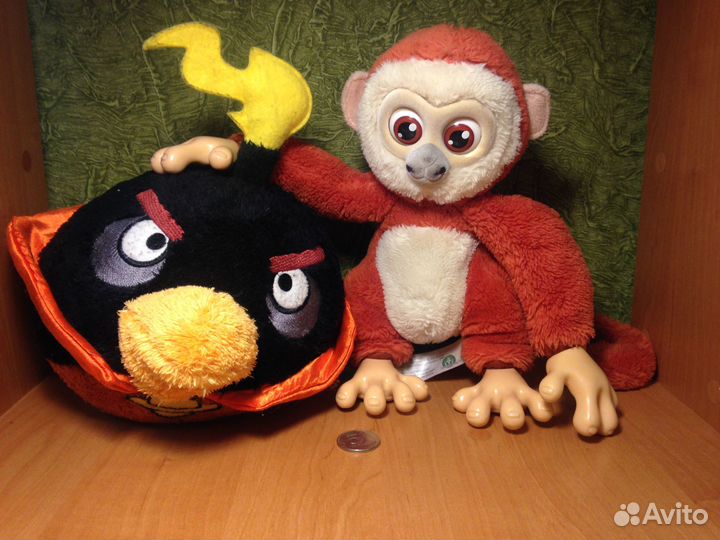 Мягкие игрушки Макдональдс, Angry Birds и другие
