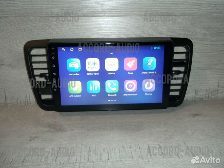 Магнитола Subaru Legacy Android