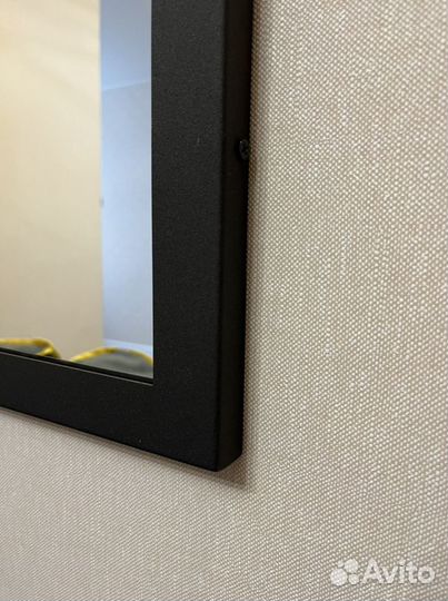 Зеркало настенное в раме интерьерное Лофт