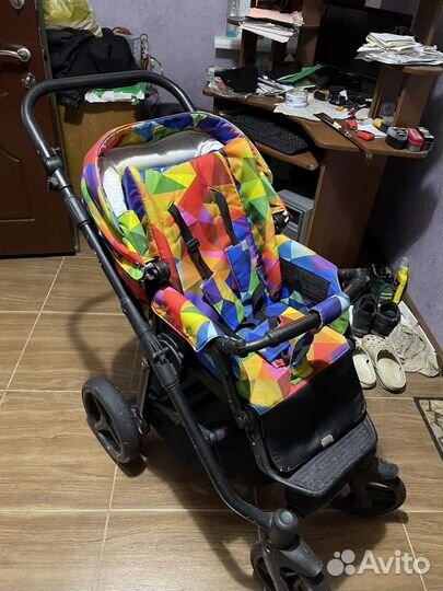 Коляска 3 в 1 adamex reggio