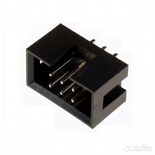1 шт Вилка на плату прямая BH-06 IDC-06MS 6pin 2.5