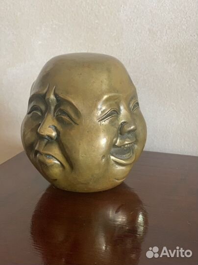 Статуэтка голова Будды 4 лика 4 эмоции