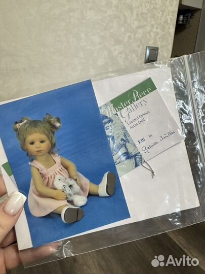 Коллекционная кукла от Gabriele Muller