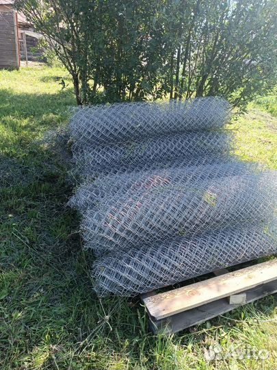 Рабица сетка бу 3 месяца