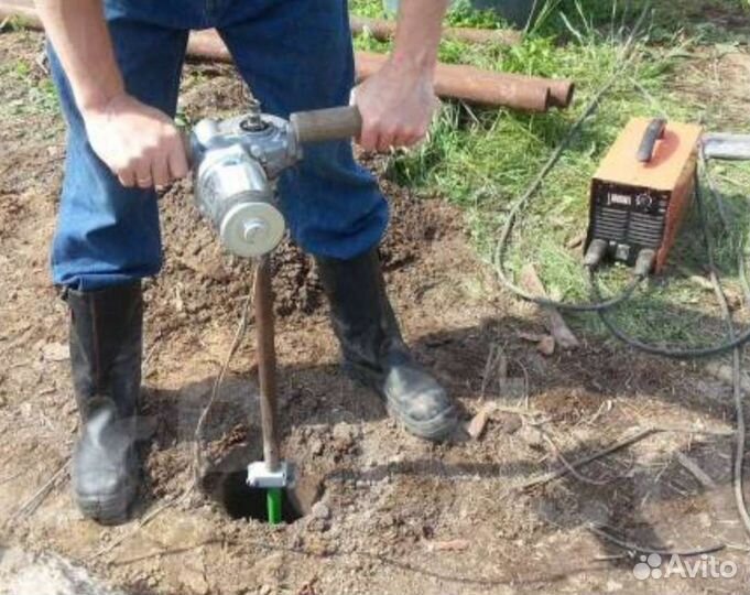 Ямобур бур для земли и грунта