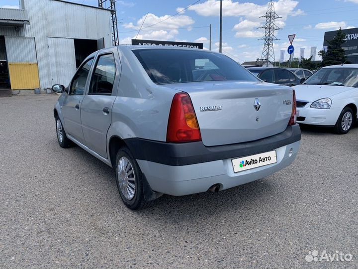 Renault Logan 1.4 МТ, 2006, 283 125 км