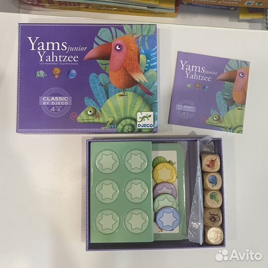 Настольные развивающие игры djeco