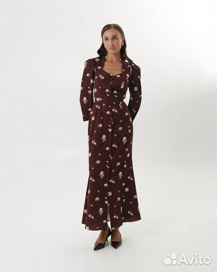 Платье «jackline» brown