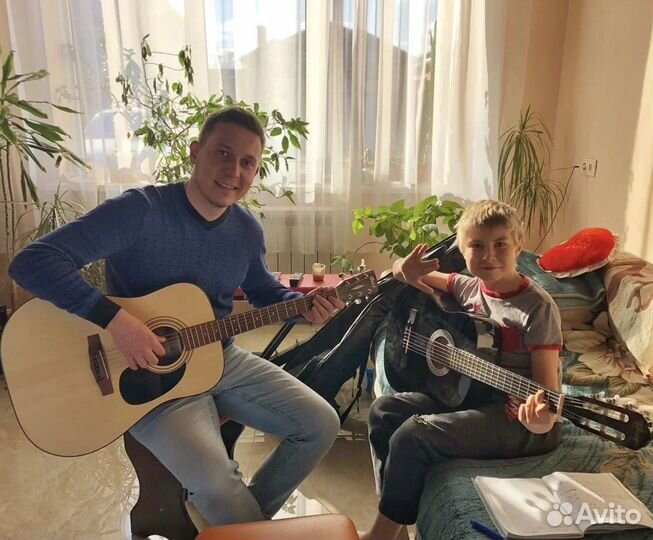 Уроки гитары/ Обучение игре на гитаре/ Репетитор