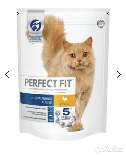 Корм для кошек purina one / perfect fit