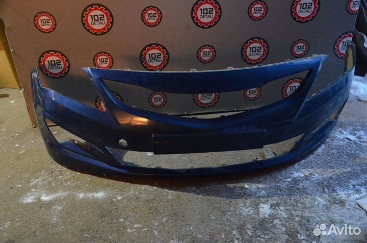 Бампер передний Hyundai Solaris