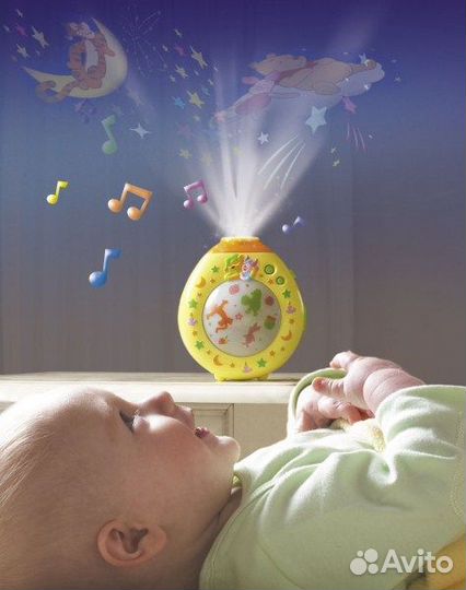 Ночник проектор Tomy Винни детский