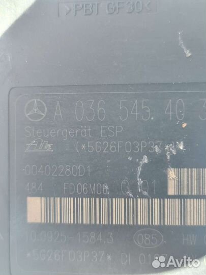 Блок ABS/ESP Mercedes W203 рестайлинг