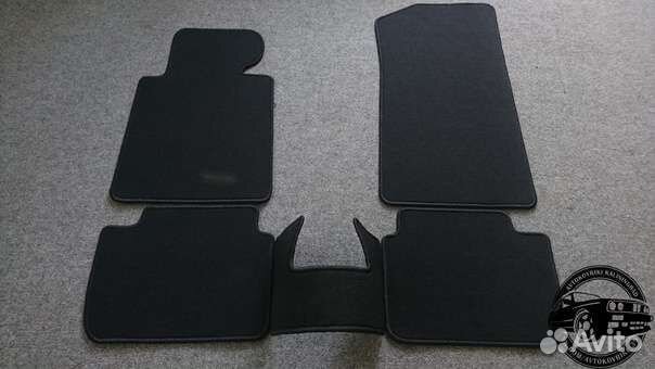 Автоковрики для BMW 3 серии e46, чёрные