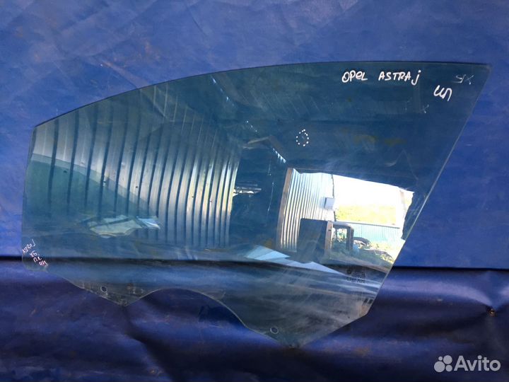 Переднее левое стекло astra j астра джи