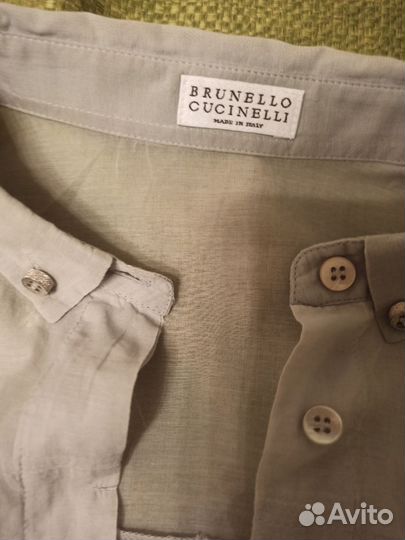 Brunello cucinelli рубашка