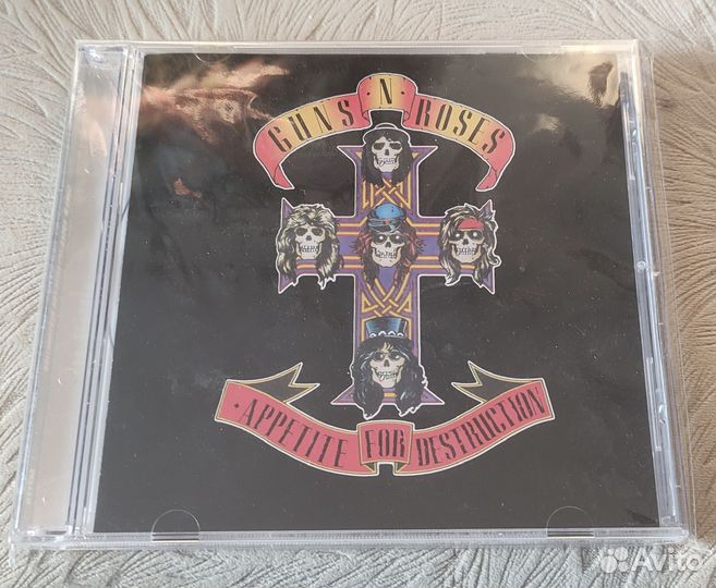 Guns N’ Roses- Appetite for Destruction cd диск