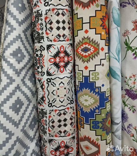 Чехол для гладильной доски, отрезы на скатерти