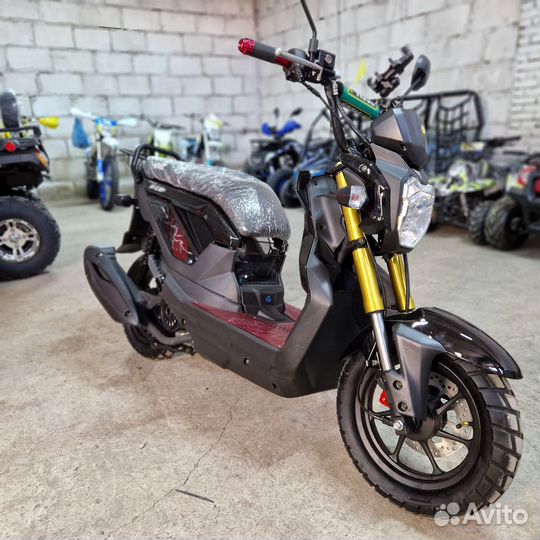 Скутер Honda Zoomer 150cc (49сс) реплика Чёрный