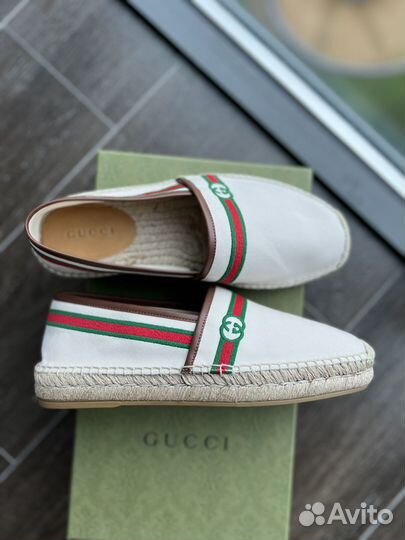 Эспадрильи gucci оригинал