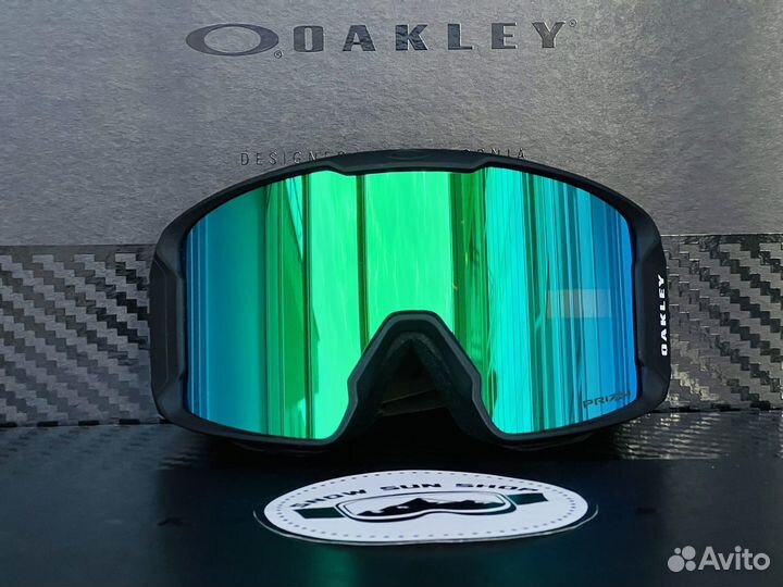 Горнолыжная маска Oakley Line Miner L Blockography
