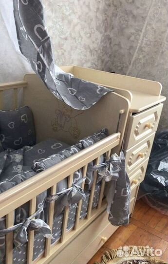 Детская кроватка 3 в 1