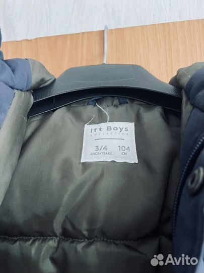 Парка zara демисезонная для мальчика 104