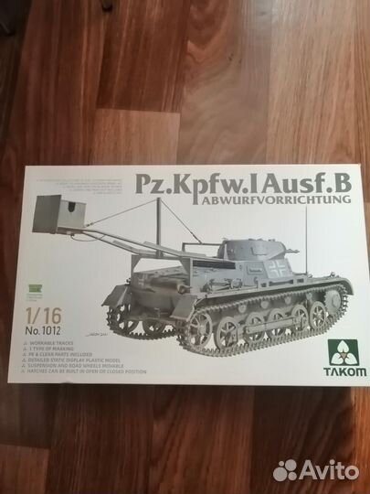 Сборная модель танка 1/16