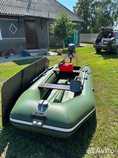 Отличный комплект мотор + лодка