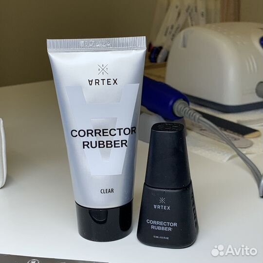 База для гель-лака artex corrector rubber 50 мл
