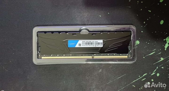 Оперативная память 8gb ddr3 1600MHz