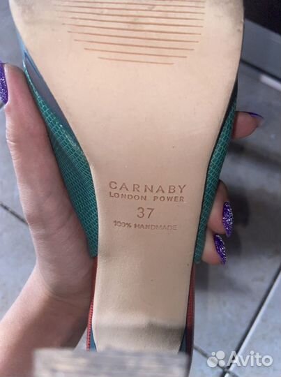 Туфли женские 37 размер натуральная кожа Carnaby
