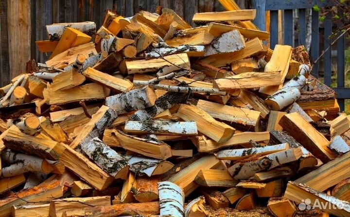 Дрова наколотые