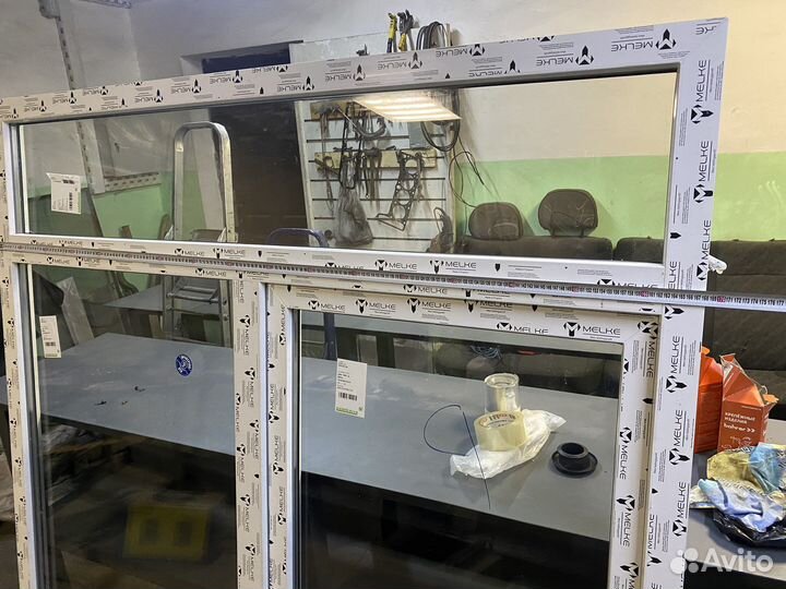 Пластиковое окно новое