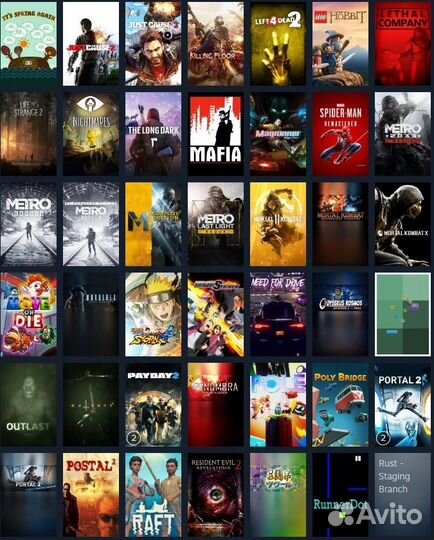 Dying light 2 Steam +160 игр