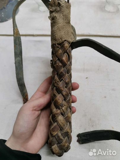 Плетённый чехол для ножа старинный (Ч)