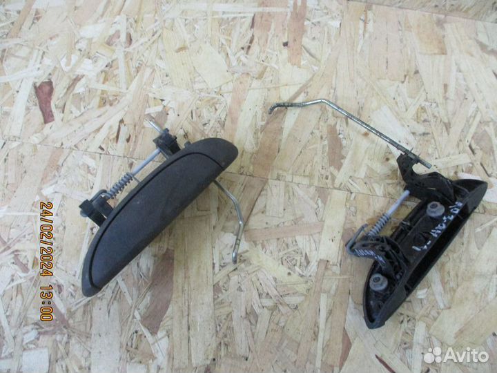 Наружная ручка двери Рено Логан 1