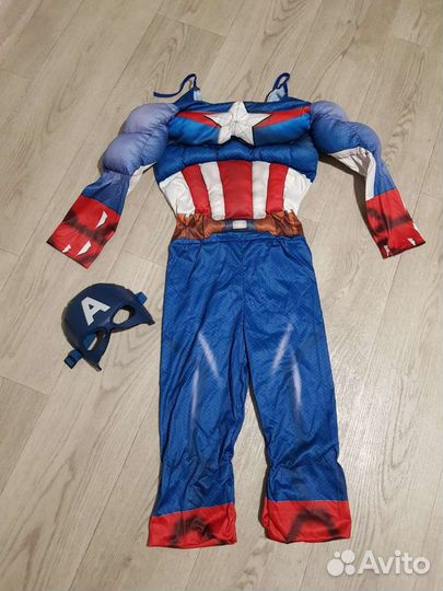 Костюмы на утренники Человек Паук, Капитан Америка