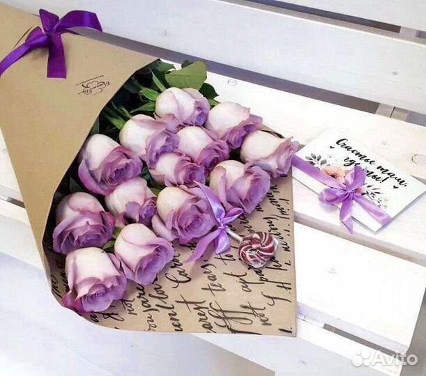 Цветы розы букет