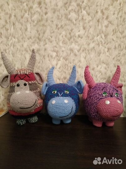 Вязанные игрушки (готовые и на заказ)