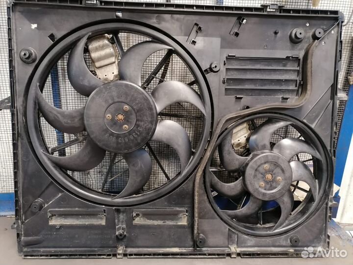 Дефузор вентилятор на ауди q7