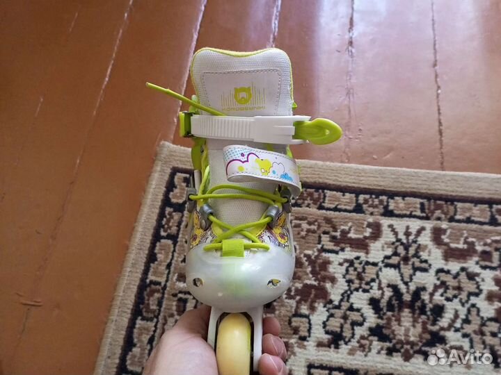 Роликовые коньки детские раздвижные