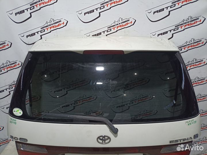 Дверь задняя toyota estima estima hybrid ACR30W ACR40W AHR10W MCR30W MCR40W 670052R440 белый, 042 KE