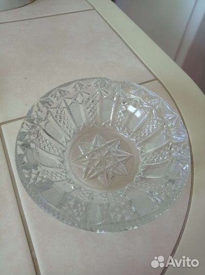 Пепельница хрусталь СССР