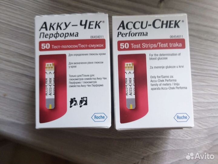 Тест полоски акку чек перформа