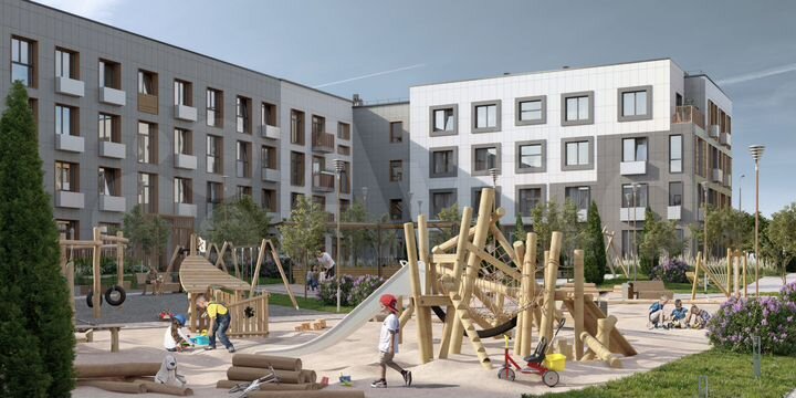 1-к. квартира, 44,3 м², 4/4 эт.